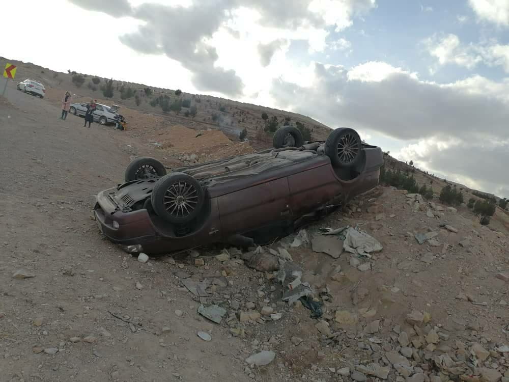 ۴ مصدوم بر اثر سانحه رانندگی در محور ماهیدشت به کرمانشاه