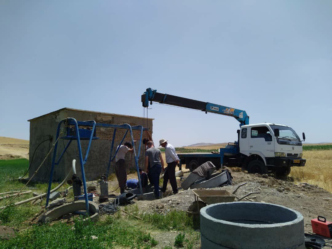 بهره مندی اهالی روستای شیخ صله از آب شرب پایدار