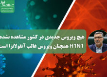 هیچ ویروس جدیدی در کشور مشاهده نشده، H1N1 همچنان ویروس غالب آنفولانزا است