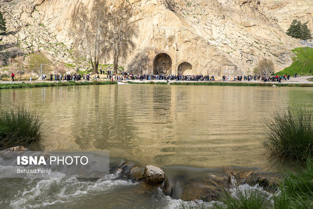 ماندگاری گردشگران در تاق بستان افزایش می‌یابد